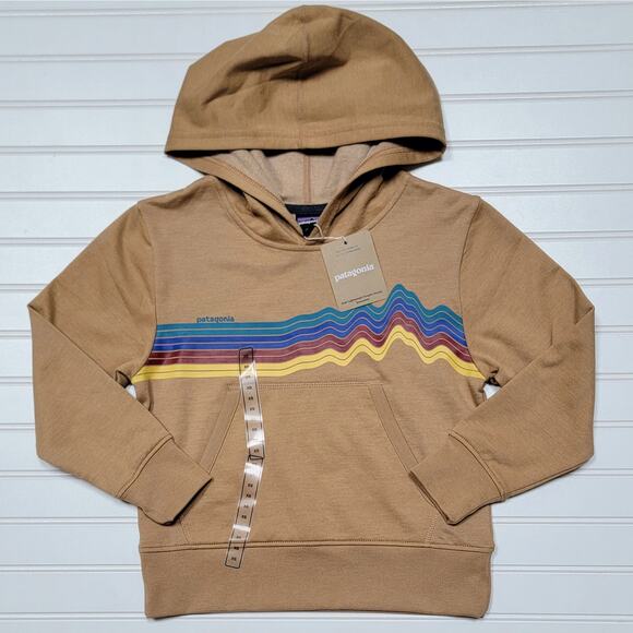 NWT Patagonia Kids Lightweight Graphic Hoody Sweatshirt